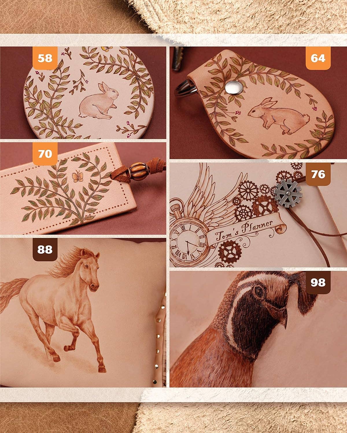 Leather Pyrography - A Beginner's Guide to Burning Designs