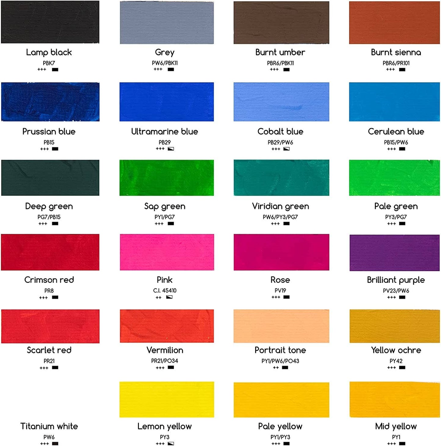 MEEDEN Gouache Paint Set, Non-Toxic 24 x 12ml/0.4oz Water-Based Gouache Tubes Paints for Canvas & Paper, Art Supplies for Artist, Adults, Kids, Beginners