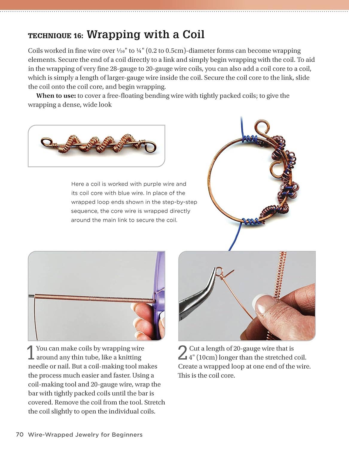 Wire Wrapped Jewelry for Beginner's -Step-by-Step Techniques