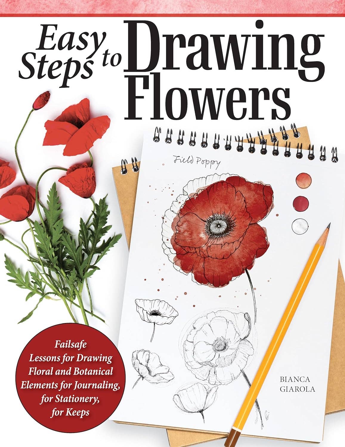 Easy Steps to Drawing Flowers - Lessons For Drawing