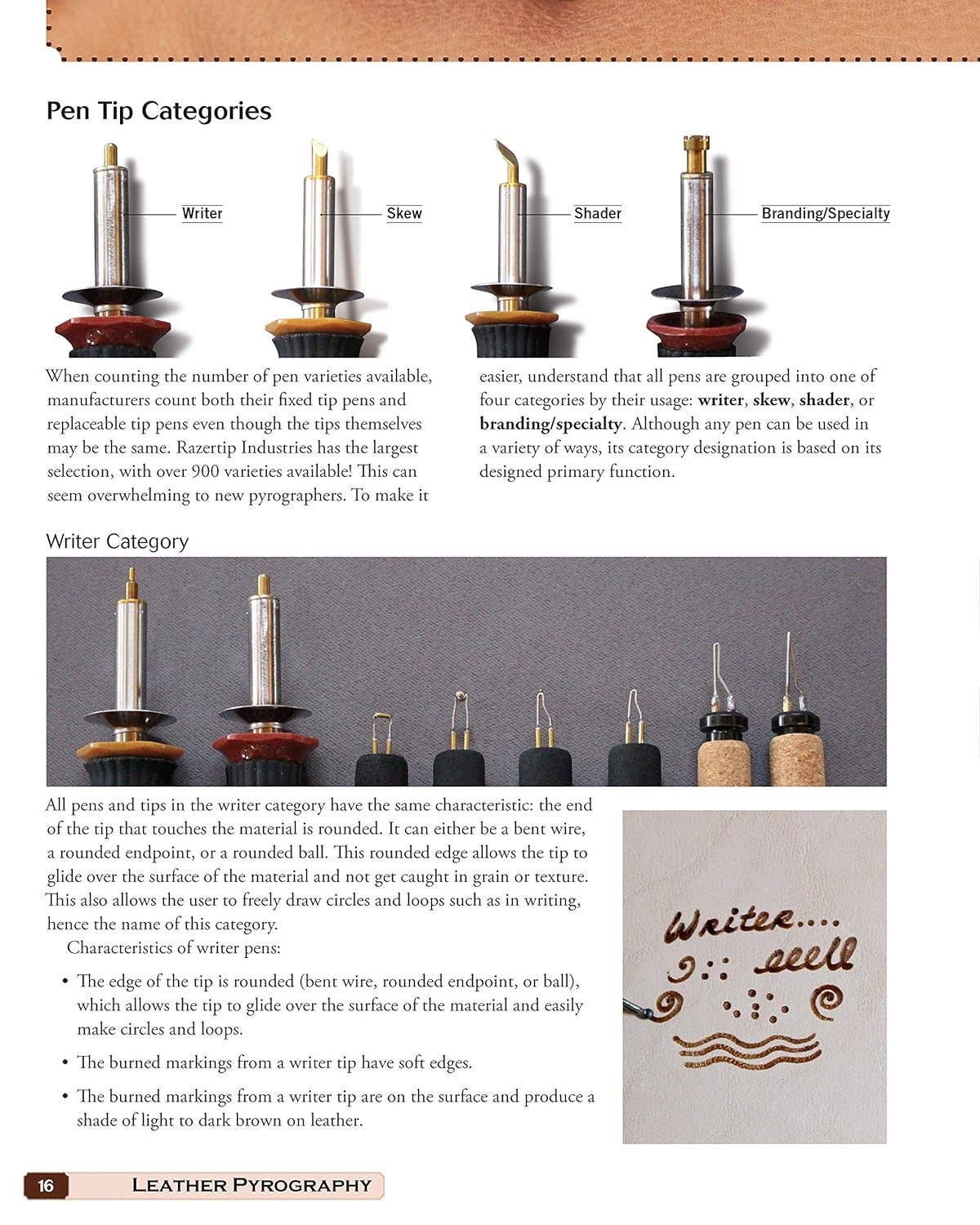Leather Pyrography - A Beginner's Guide to Burning Designs