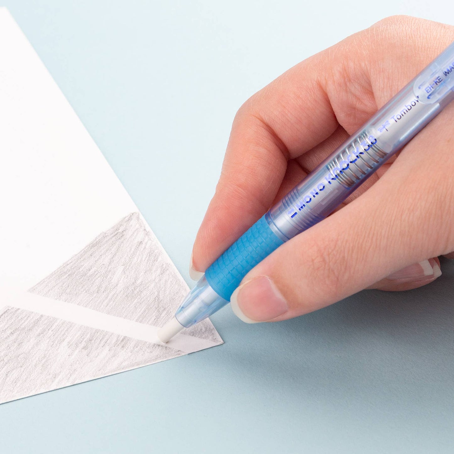 1pc MONO Knock Eraser - Blue