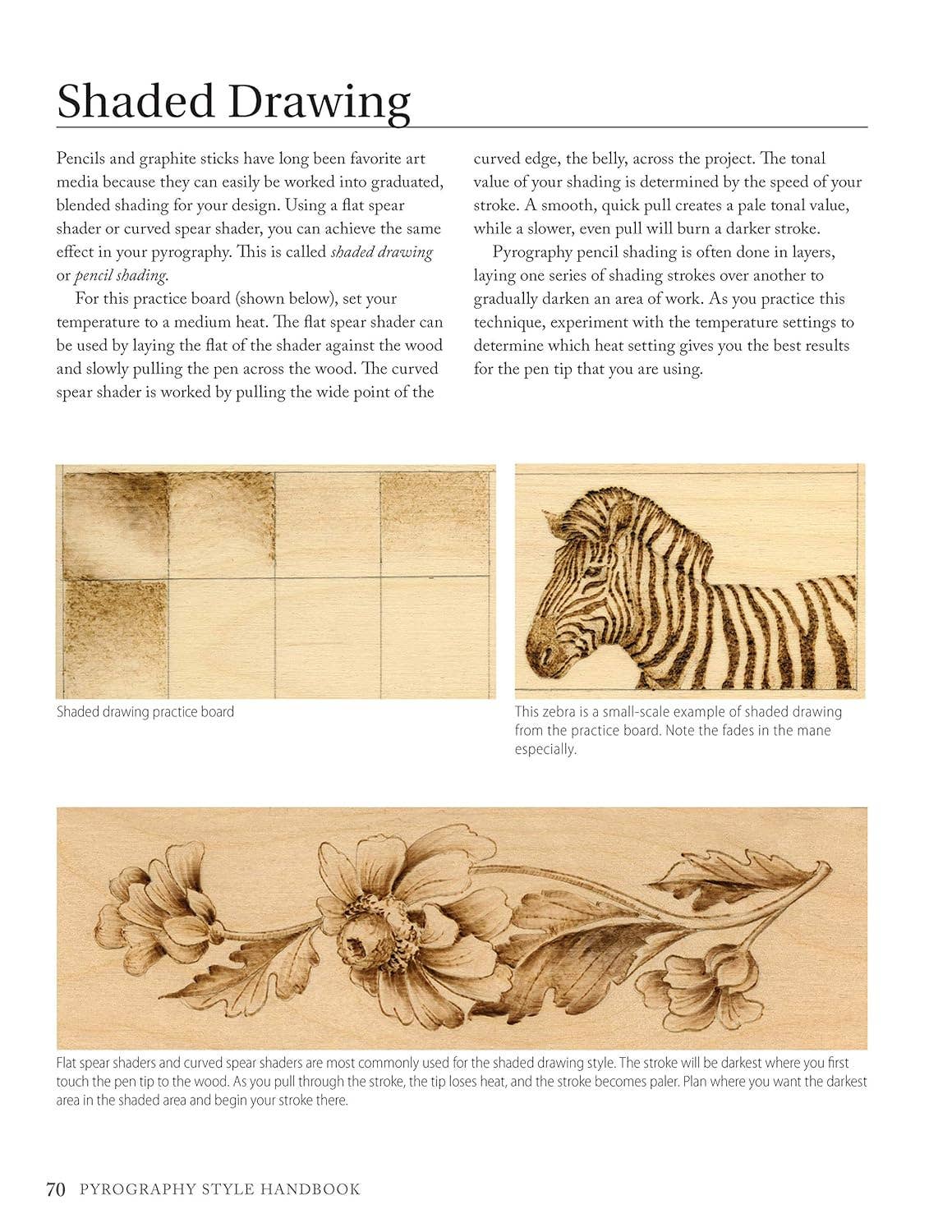 Pyrography Style Handbook - Methods and 12 Projects