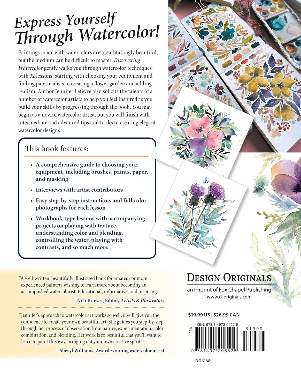 Discovering Watercolor - 32 Skill Building Projects