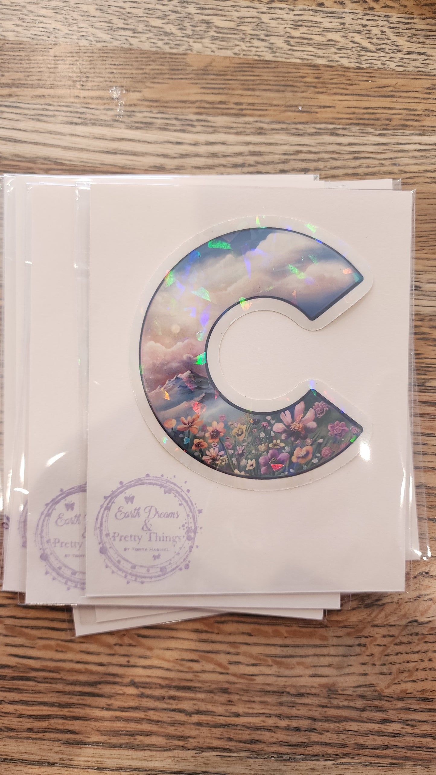 Handmade Colorado "C" Sticker