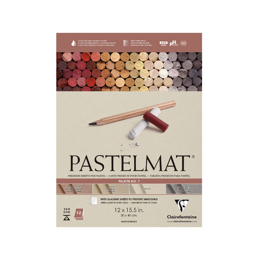 Wine Color Pastelmat Premium Textured Paper  12 x 15.5" Single Sheet