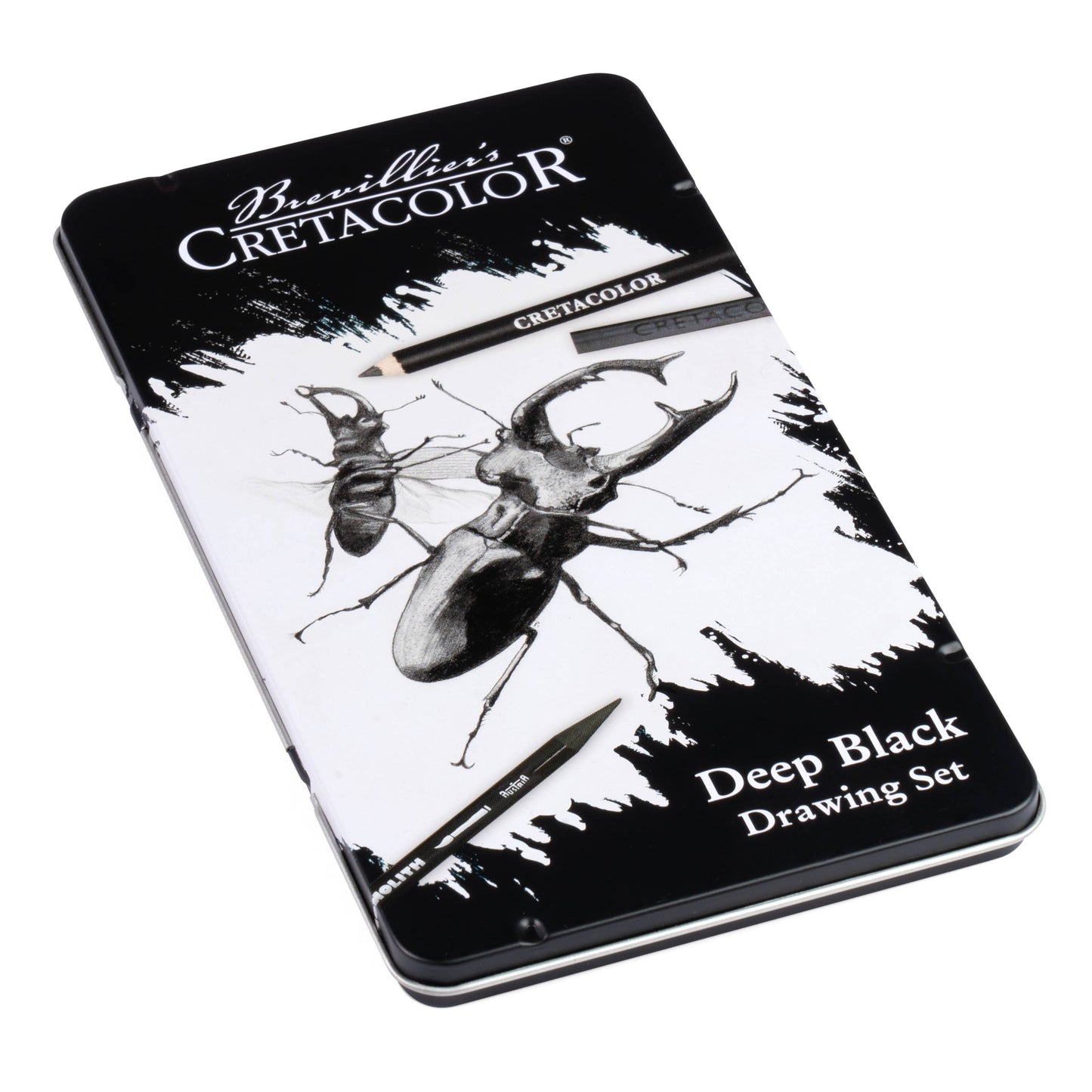 Cretacolor Deep Black Drawing 10-Piece Set