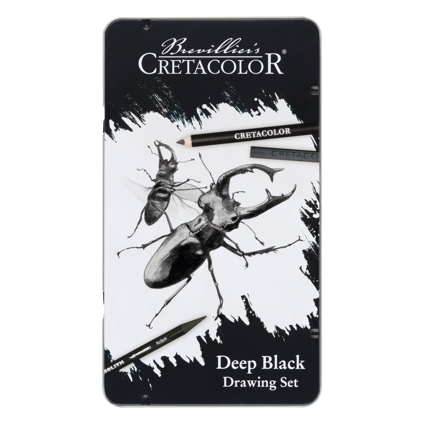Cretacolor Deep Black Drawing 10-Piece Set