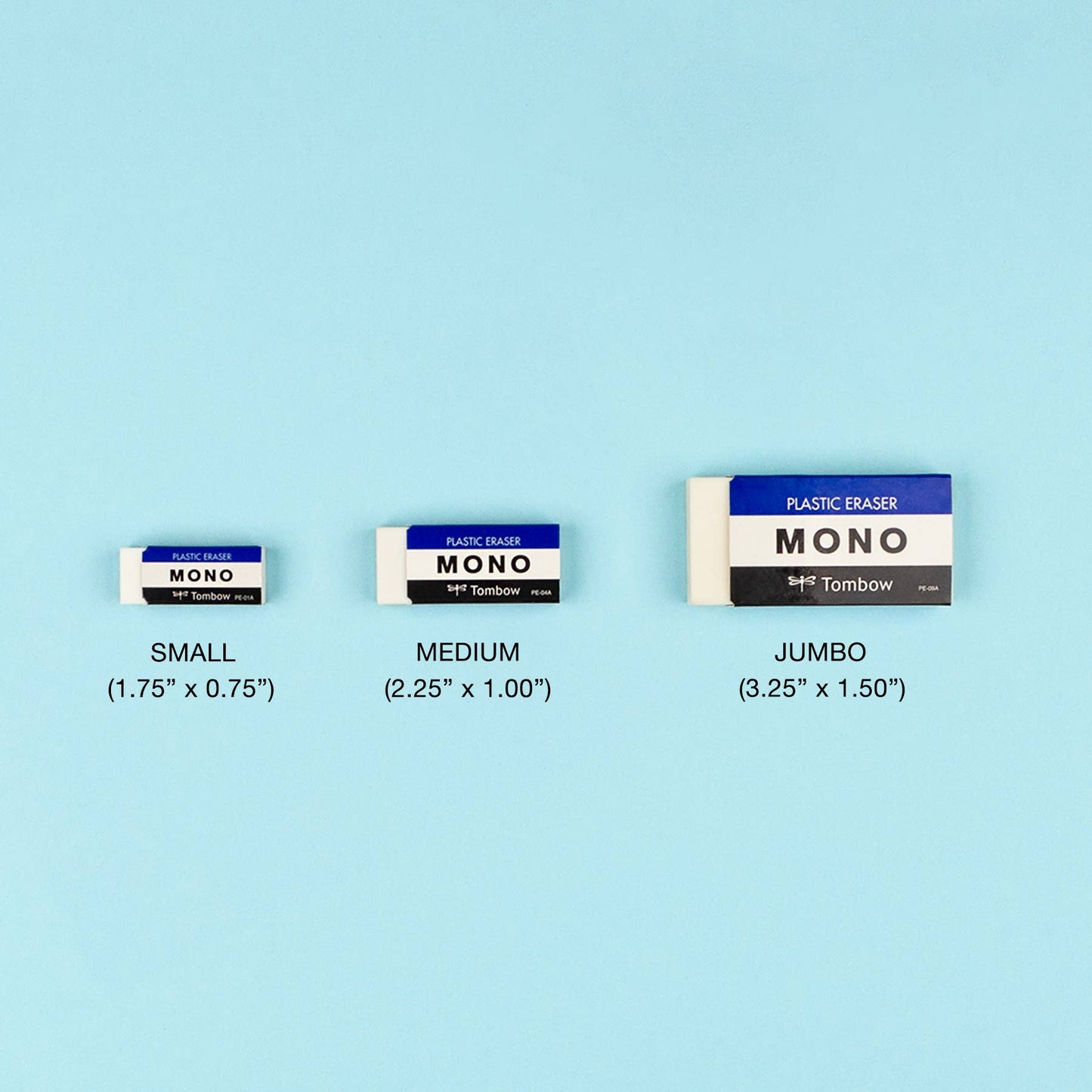 Single MONO Eraser: Small