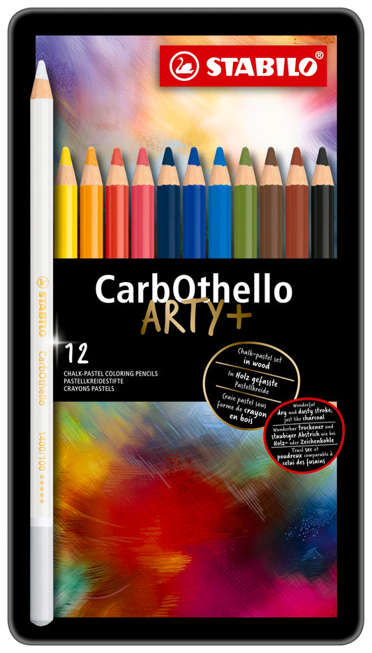 STABILO CarbOthello Pastel Pencils Sets: 12PC set