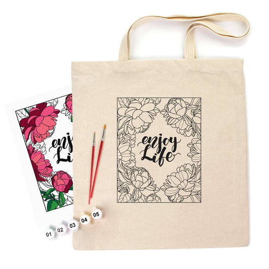 ROSATalent: Eco-Friendly Cotton Ecobag Coloring Kit