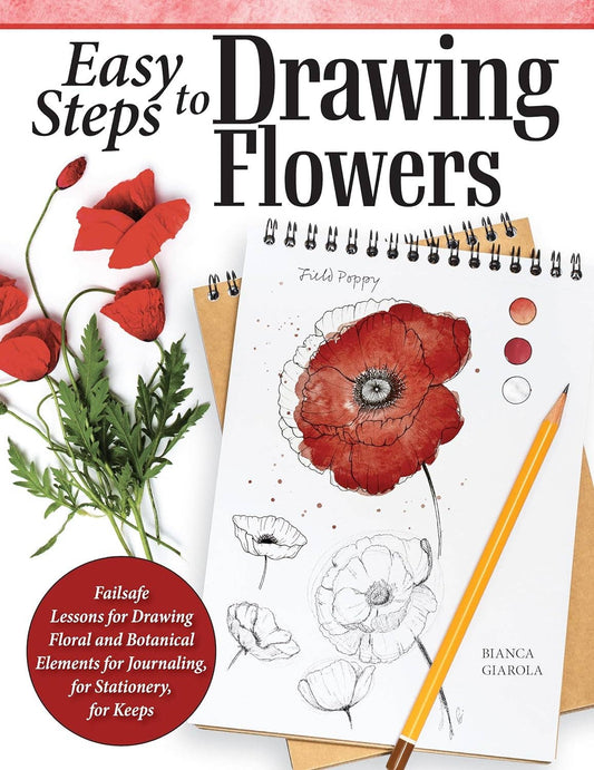 Easy Steps to Drawing Flowers - Lessons For Drawing