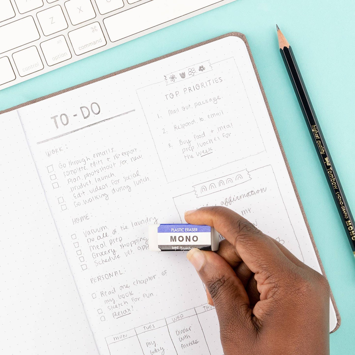Single MONO Eraser: Small