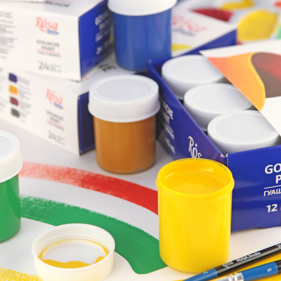 Gouache paint set 12*40ml ROSA Studio: Classic 1