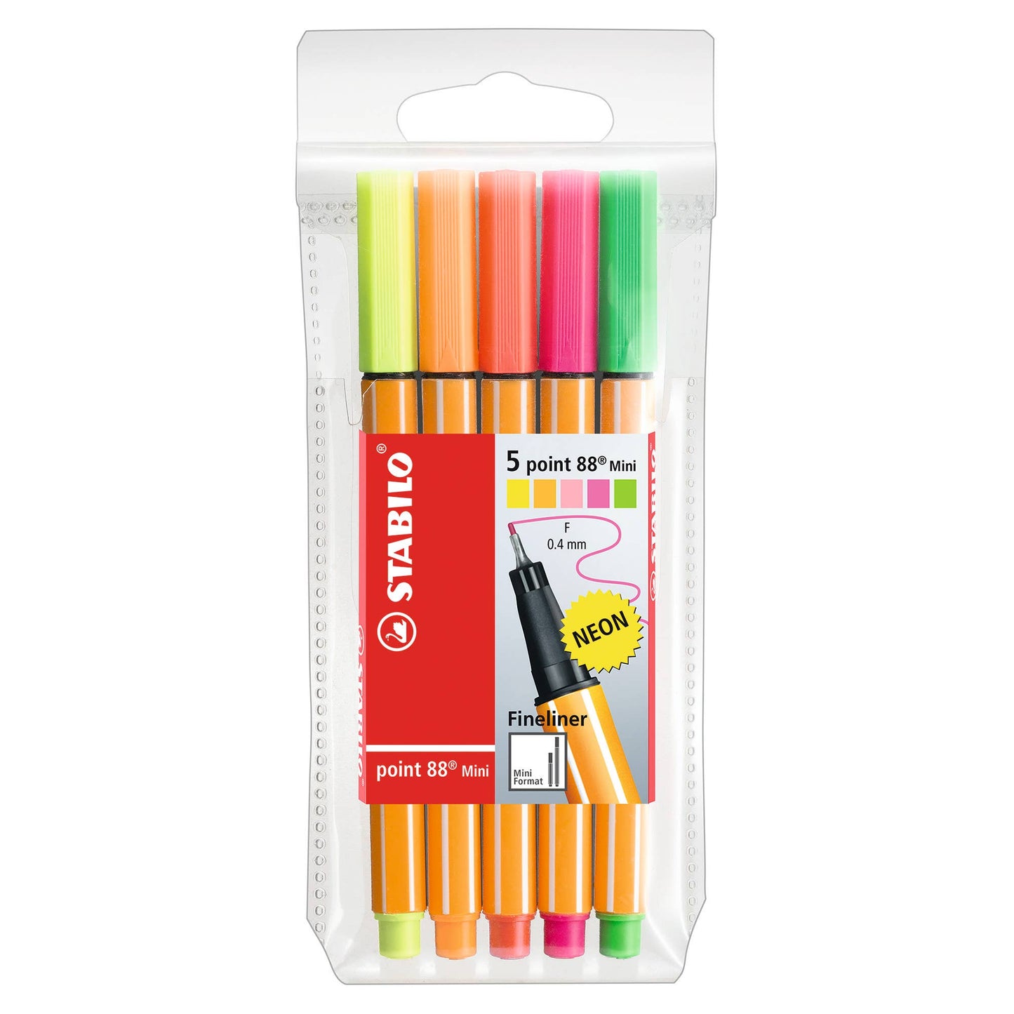 STABILO point 88 Pen Mini Sets: 12PC set - Multi Color
