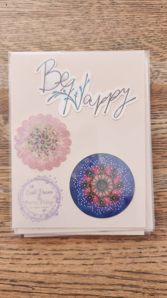 3 pc Sticker Set